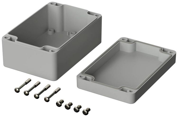 Produktbild: Bopla EUROMAS M 216 02216000 Industrie-Geh&auml;use 120 x 80 x 60 Polycarbonat Lichtgrau (RAL 7035) 1 St.