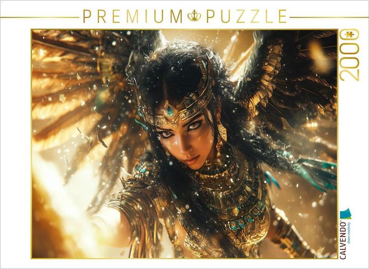Produktbild: CALVENDO Puzzle Isis- &Auml;gyptische Mutterg&ouml;ttin | 2000 Teile Lege-Gr&ouml;&szlig;e 90x67cm Foto-Puzzle f&uuml;r gl&uuml;ckliche Stunden