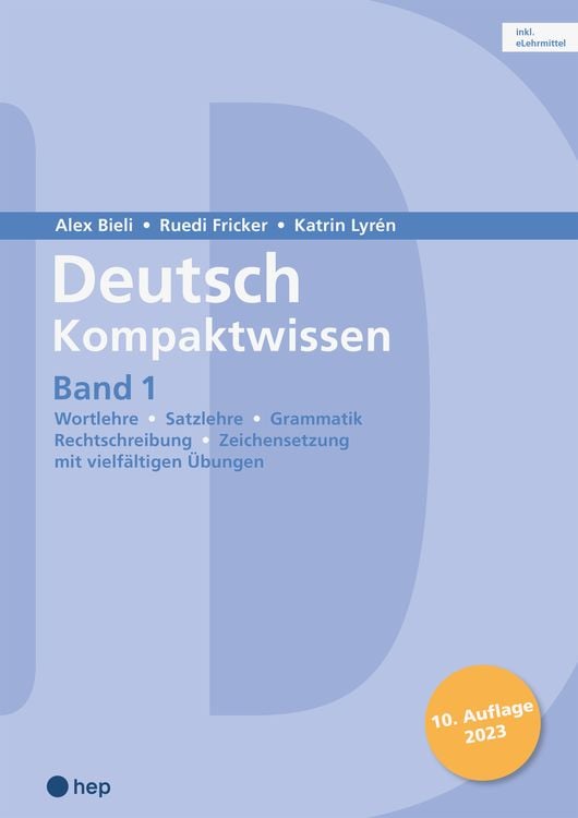 Produktbild: Deutsch Kompaktwissen. Band 1 (Print inkl. digitaler Ausgabe)