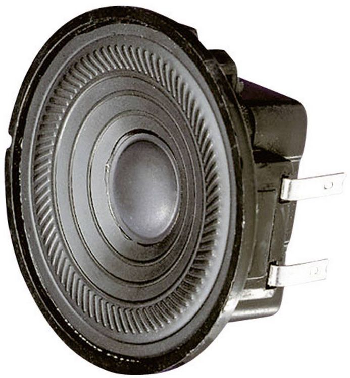 Produktbild: Visaton K 50 WP - 50 Ohm 2 Zoll 5 cm Kleinlautsprecher 2 W 50 Ω Schwarz Kunststoff-Membran, Feuchtigkeitsbest&auml;ndig, UV-best&auml;ndig
