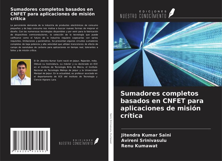 Produktbild: Sumadores completos basados en CNFET para aplicaciones de misi&oacute;n cr&iacute;tica