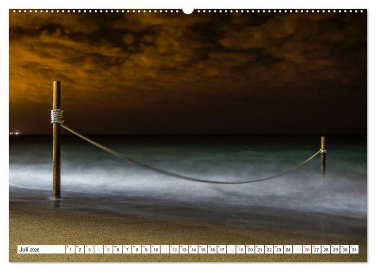 Produktbild: Miami Platja - Unvergessliche Meerblicke (Wandkalender 2026 DIN A2 quer), CALVENDO Monatskalender