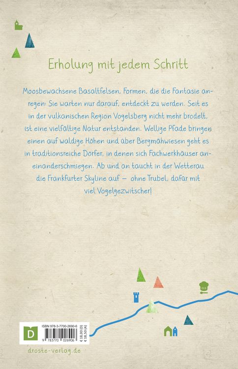 Produktbild: Wetterau & Vogelsberg. Wandern f&uuml;r die Seele