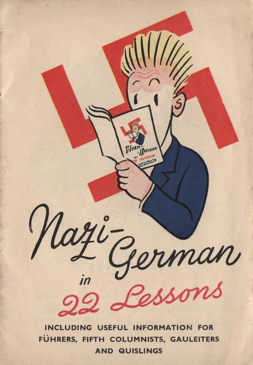 Produktbild: Nazi-Deutsch in 22 Lektionen. Nazi-German in 22 Lessons
