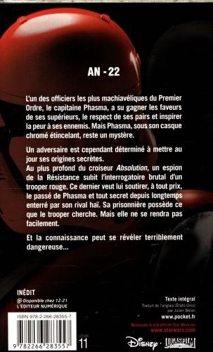 Produktbild: Phasma : voyage vers Star Wars &eacute;pisode VIII, les derniers Jedi