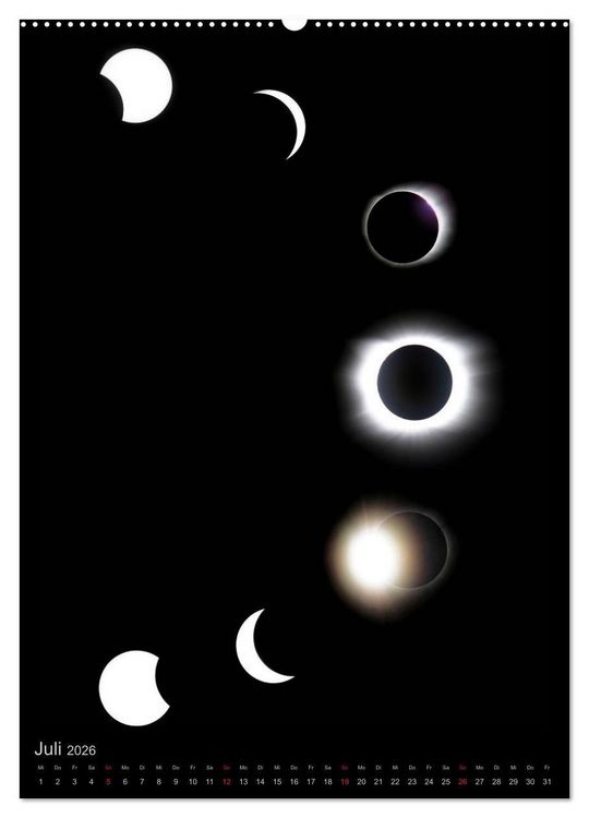 Produktbild: Sch&ouml;nheit des Universums (Wandkalender 2026 DIN A2 hoch), CALVENDO Monatskalender
