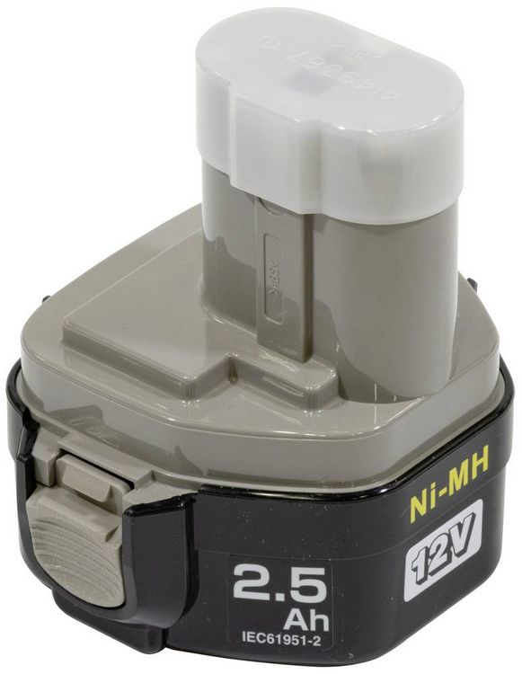 Produktbild: Makita 193100-4 1234 NiMH Werkzeug-Akku 12V 2.5Ah NiMH