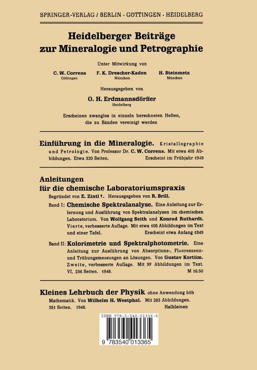 Produktbild: Die Feldspat-Quarz-Reaktionsgef&uuml;ge der Granite und Gneise und ihre genetische Bedeutung