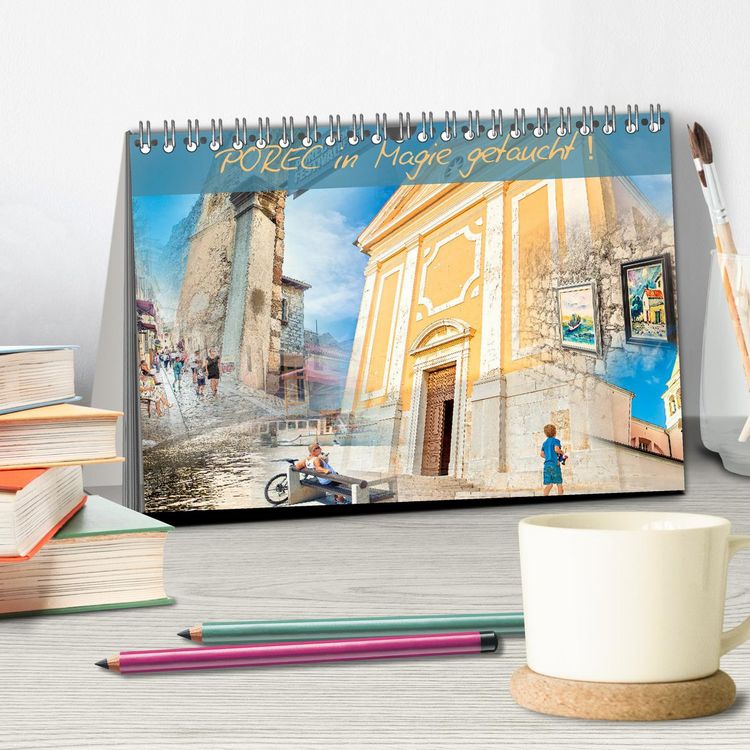 Produktbild: POREC in Magie getaucht! (Tischkalender 2026 DIN A5 quer), CALVENDO Monatskalender