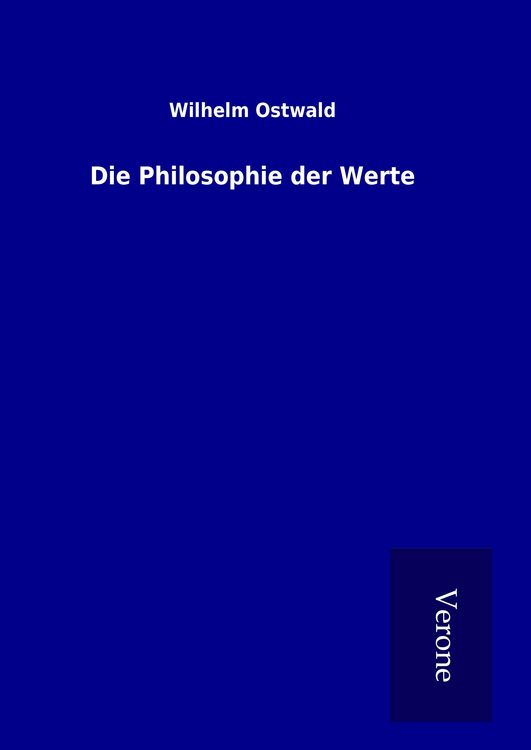 Produktbild: Die Philosophie der Werte