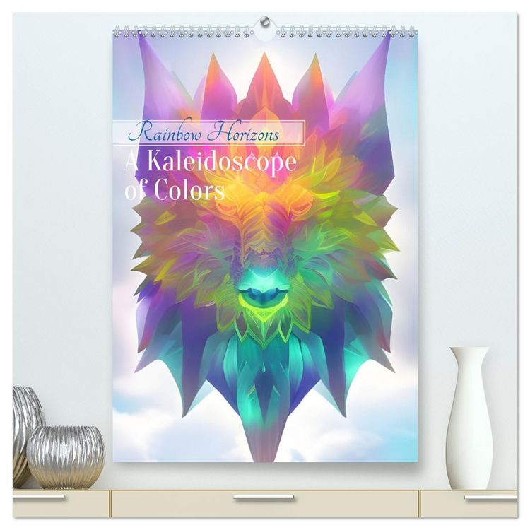Produktbild: Rainbow Horizons (High Quality Premium Wall Calendar 2026 DIN A2 portrait),CALVENDO 12 Month Wall Calendar
