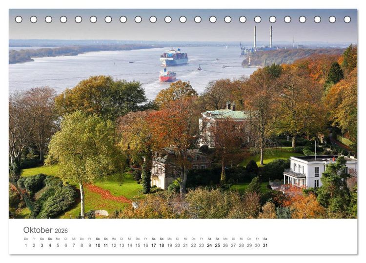 Produktbild: Faszination Schifffahrt - Schiffspassagen (Tischkalender 2026 DIN A5 quer), CALVENDO Monatskalender