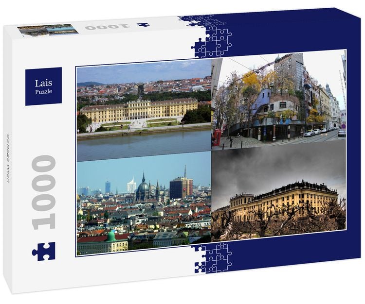 Produktbild: Lais Puzzle Collage Wien 1000 Teile