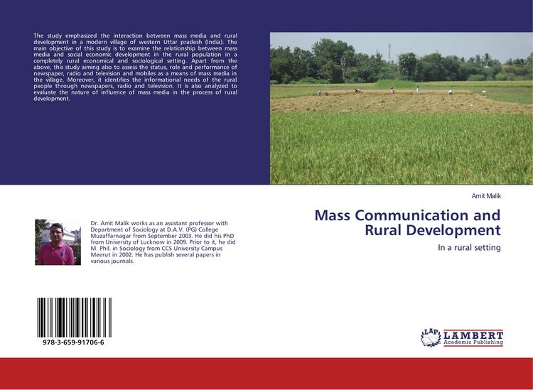 Produktbild: Mass Communication and Rural Development