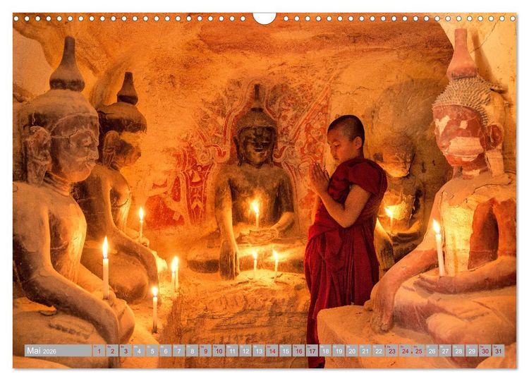 Produktbild: Spirit of Asia - Im Reich der guten Geister (Wandkalender 2026 DIN A3 quer), CALVENDO Monatskalender