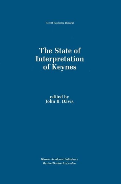 Produktbild: The State of Interpretation of Keynes