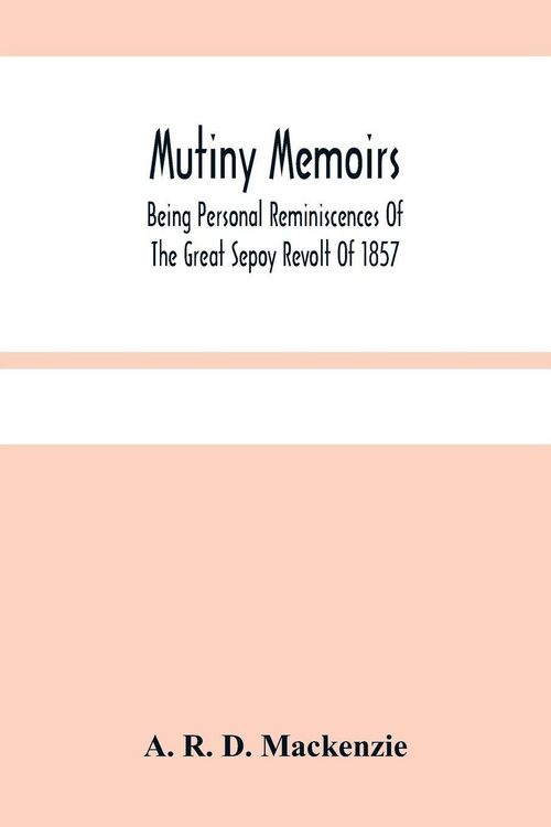 Produktbild: Mutiny Memoirs