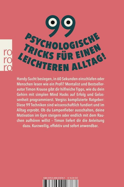 Produktbild: 99 Mind Hacks
