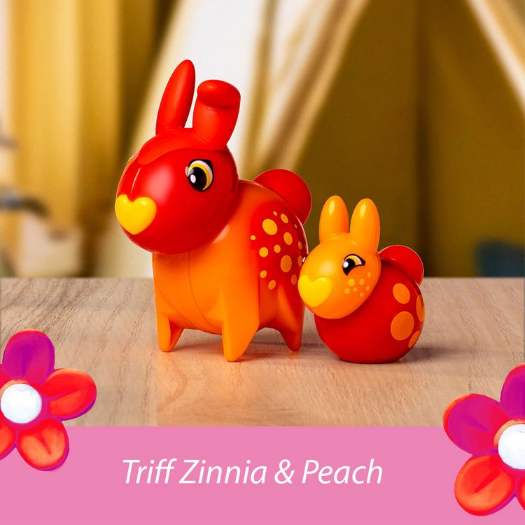 Produktbild: BRIO Flora - 36216 Zinnia & Peach | Spielfiguren f&uuml;r endlosen fantasievollen Spielspa&szlig; f&uuml;r M&auml;dchen und Jungen ab 3 Jahren - wundersch&ouml;nes Geschenk