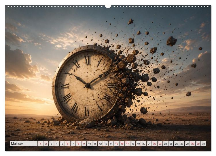 Produktbild: Eine Reise getragen von Träumen (hochwertiger Premium Wandkalender 2027 DIN A2 quer), Kunstdruck in Hochglanz