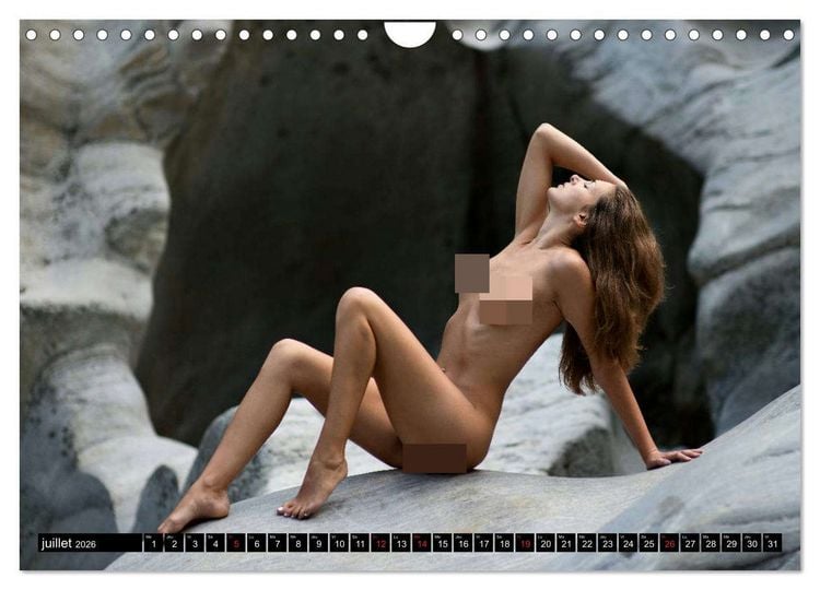 Produktbild: Le nu au Tessin (Calendrier mural 2026 DIN A4 vertical), CALVENDO calendrier mensuel