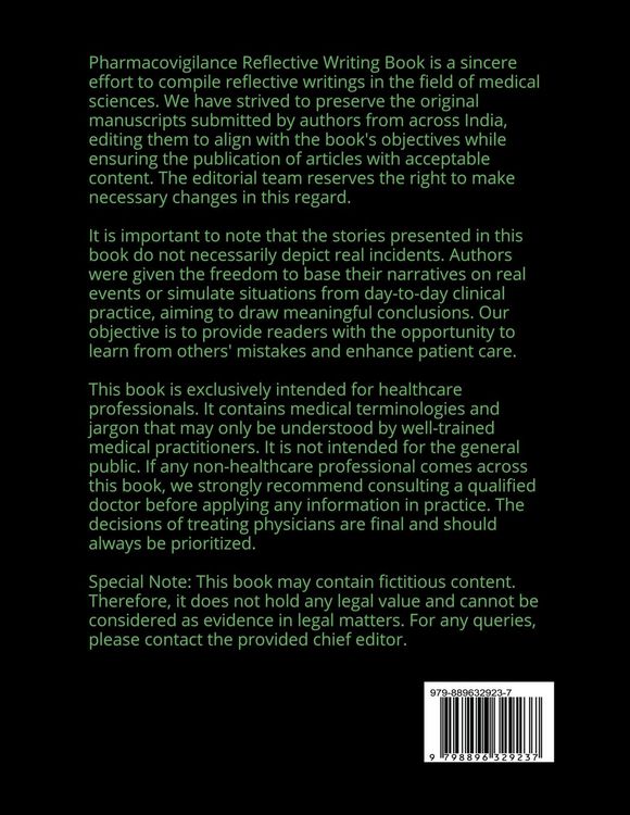 Produktbild: Pharmacovigilance Reflective Writing Book