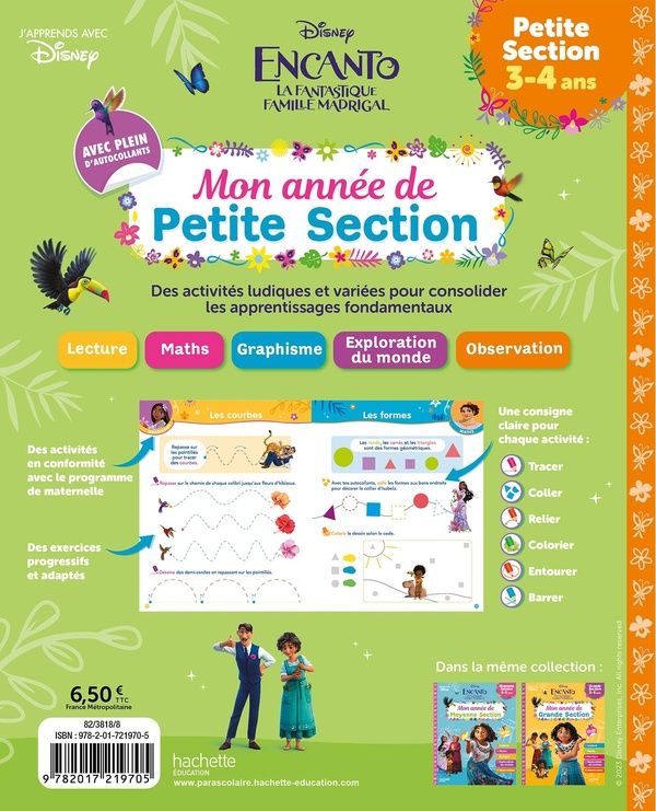 Produktbild: Encanto : mon ann&eacute;e de petite section, 3-4 ans