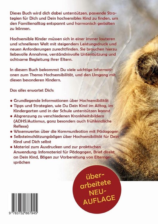 Produktbild: Hochsensibel und l&ouml;wenstark