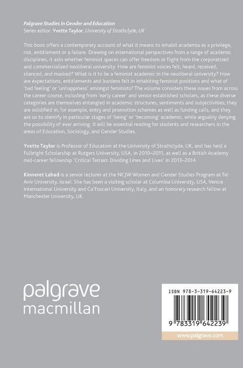 Produktbild: Feeling Academic in the Neoliberal University
