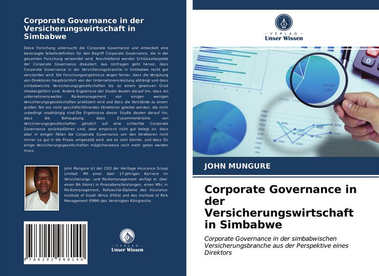 Produktbild: Corporate Governance in der Versicherungswirtschaft in Simbabwe