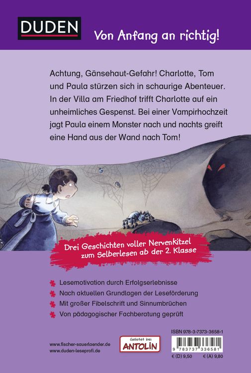 Produktbild: Duden Leseprofi &ndash; Gruselspa&szlig; zur Geisterstunde, 2. Klasse