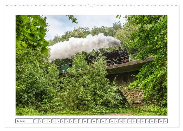 Produktbild: Volldampf voraus! (hochwertiger Premium Wandkalender 2026 DIN A2 quer), Kunstdruck in Hochglanz