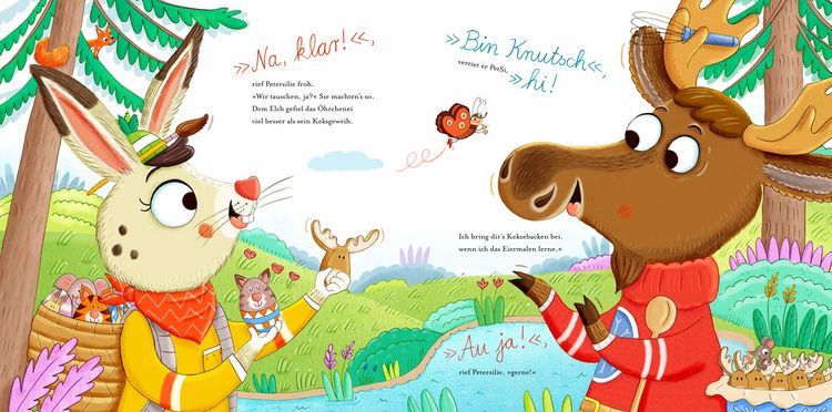 Produktbild: Knutsch & Petersilie - Osterelch und Weihnachtshase