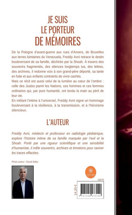 Produktbild: Je suis le porteur de m&eacute;moires