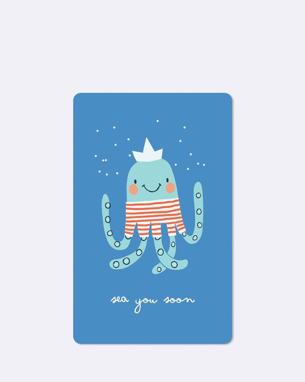 Produktbild: Lunacard Postkarte *sea you soon