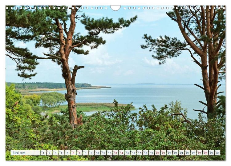 Produktbild: Kurische Nehrung: am l&auml;ngsten Ostsee-Strand (Wandkalender 2026 DIN A3 quer), CALVENDO Monatskalender