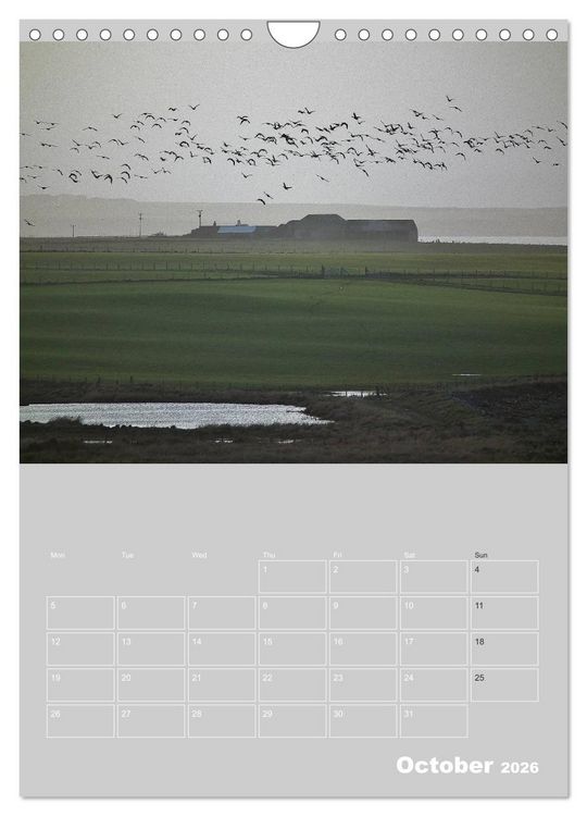 Produktbild: Orkney: A land with a view (Wall Calendar 2026 DIN A4 portrait), CALVENDO 12 Month Wall Calendar