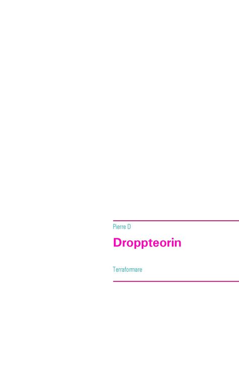 Produktbild: Droppteorin