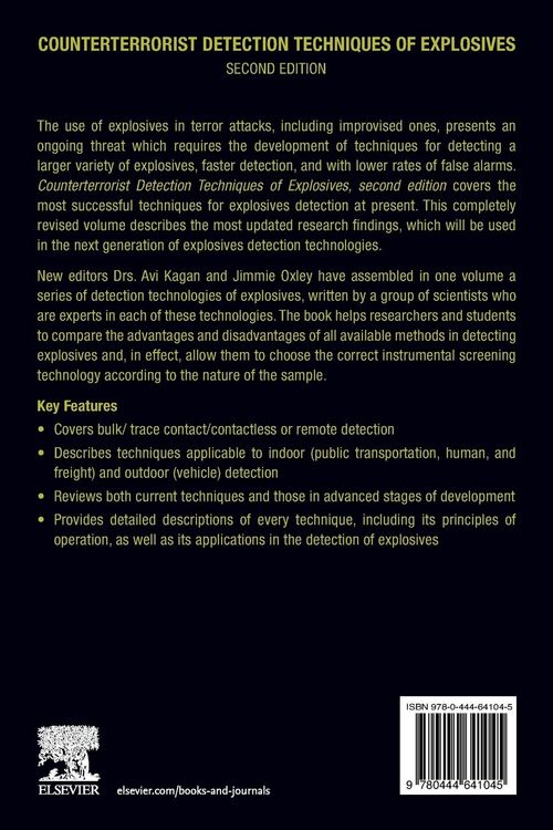 Produktbild: Counterterrorist Detection Techniques of Explosives