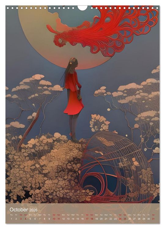 Produktbild: Hidden Beauty (Wall Calendar 2026 DIN A3 portrait), CALVENDO 12 Month Wall Calendar