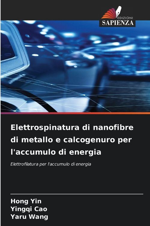 Produktbild: Elettrospinatura di nanofibre di metallo e calcogenuro per l'accumulo di energia