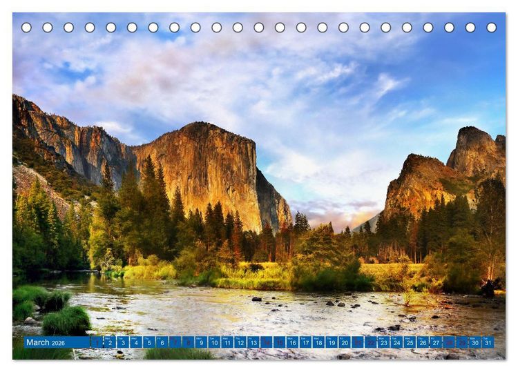 Produktbild: Mountains of The World (Desk Calendar 2026 DIN A5 landscape), CALVENDO 12 Month DeskCalendar