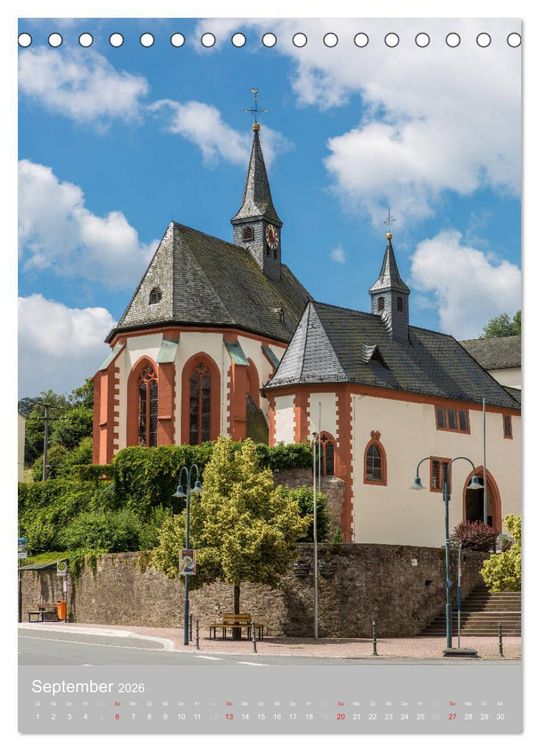 Produktbild: Kirchent&uuml;rme in Franken (Tischkalender 2026 DIN A5 hoch), CALVENDO Monatskalender