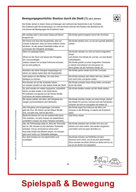 Produktbild: Kita aktiv Projektmappe Verkehrserziehung und Fahrzeuge