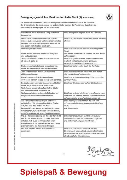Produktbild: Kita aktiv Projektmappe Verkehrserziehung und Fahrzeuge