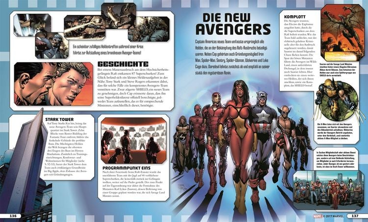Produktbild: MARVEL Avengers Die gr&ouml;&szlig;ten Superhelden aller Zeiten