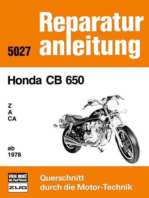 Produktbild: Honda CB 650 Z / A / CA / ab 1978
