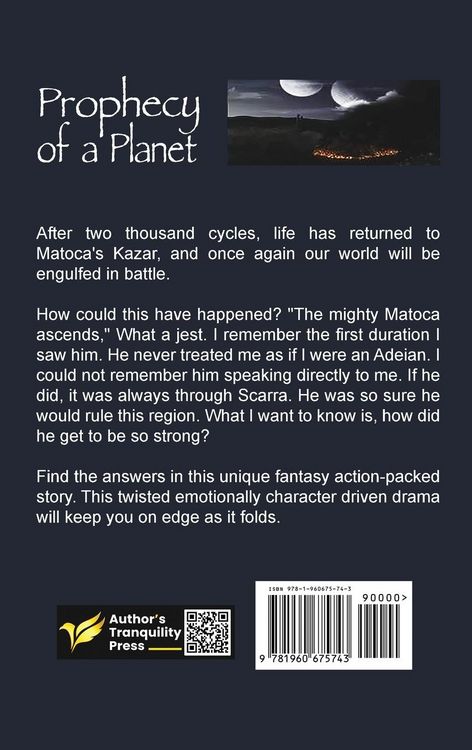Produktbild: Prophecy of a Planet