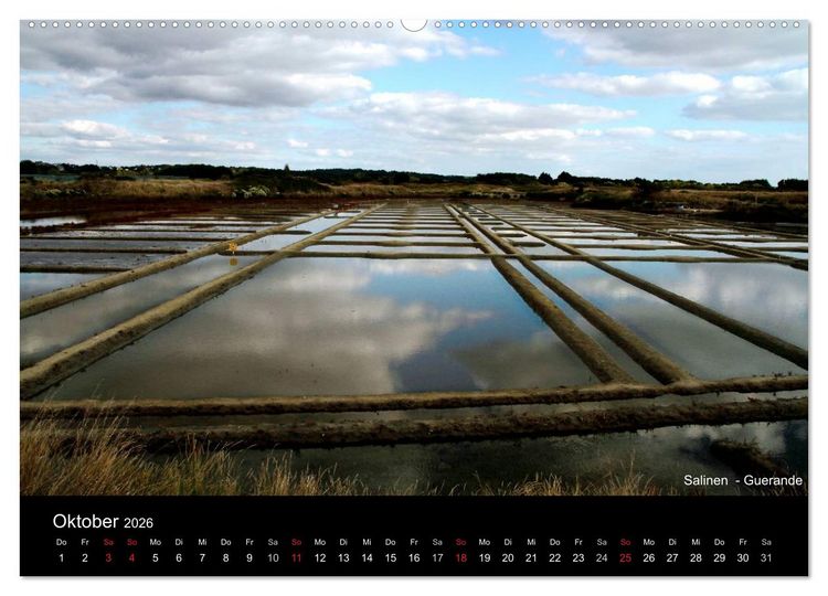 Produktbild: Bretagne - Zwischen Meer und Geschichte (hochwertiger Premium Wandkalender 2026 DIN A2 quer), Kunstdruck in Hochglanz