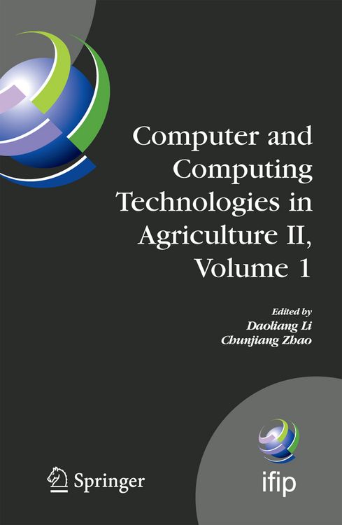 Produktbild: Computer and Computing Technologies in Agriculture II, Volume 1